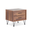 Deoss Rectangular Accent Table, Walnut Finish Acme