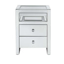 Dominic Rectangular Accent Table, Mirrored Acme