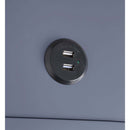 Grardor Rectangular Accent Table, Gray Finish Acme