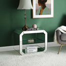 Dominic Rectangular Accent Table, Mirrored Acme