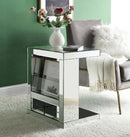 Dominic Rectangular Accent Table, Mirrored Acme