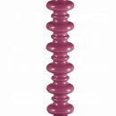 Acton Round Accent Table, Purple Finish Acme