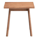 Velentina Square Accent Table, Natural Finish Acme