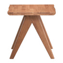 Velentina Square Accent Table, Natural Finish Acme