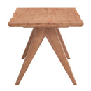 Velentina Square Accent Table, Natural Finish Acme
