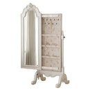 Edalene Jewelry Armoire, Pearl White Finish Acme