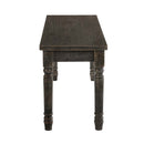 Claudia 47" Bench, Weathered Gray Finish