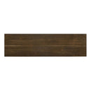 Fedele 58" Bench, Weathered Oak & Cream Finish