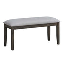 Marit 40" Bench, Gray Finish