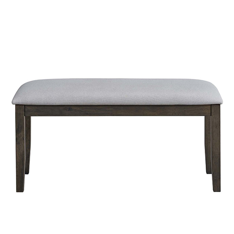 Marit 40" Bench, Gray Finish