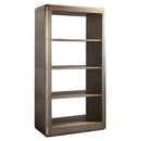 Jennavieve Bookcase, Gold Aluminum Acme