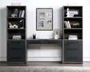 Estevon Bookcase, Gray Oak Finish Acme