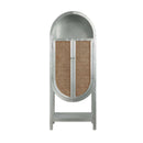 Ogden Bookcase, Aluminum Acme