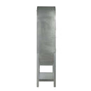 Ogden Bookcase, Aluminum Acme