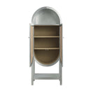Ogden Bookcase, Aluminum Acme