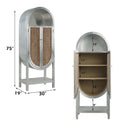 Ogden Bookcase, Aluminum Acme