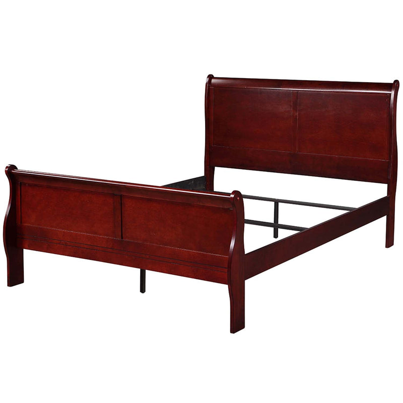 Louis Philippe Twin Bed, Cherry Finish Acme