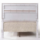 Naima Twin Bed, White Finish Acme