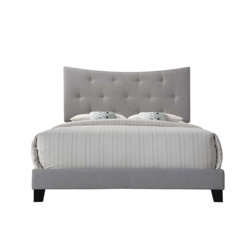 Venacha Queen Bed, Gray Fabric Acme