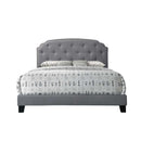 Tradilla Queen Bed, Gray Fabric Acme
