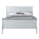 Louis Philippe Twin Bed, Platinum Finish Acme