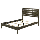 Ilana Queen Bed, Gray Finish Acme