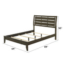 Ilana Queen Bed, Gray Finish Acme