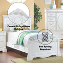 Estrella Full Bed, White Finish Acme