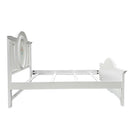 Flora Twin Bed, White Finish Acme