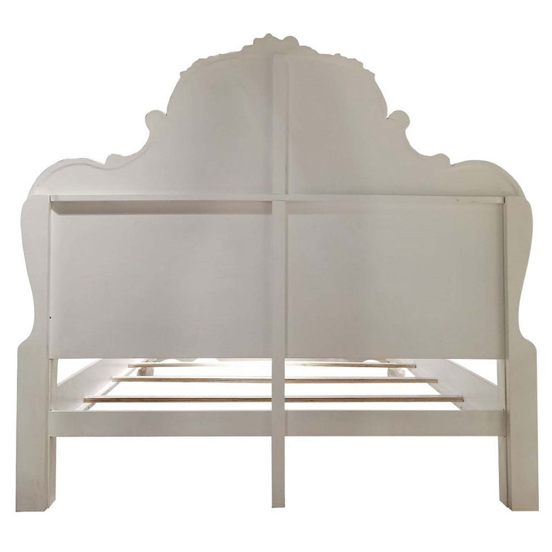 Dresden California King Bed, Bone White Finish Acme