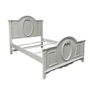 Flora Twin Bed, Gray Finish Acme