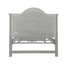 Flora Twin Bed, Gray Finish Acme