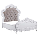 Latisha Queen Bed, White Finish Acme