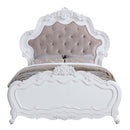 Latisha Queen Bed, White Finish Acme