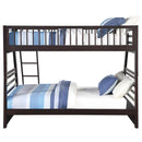 Jason Twin Xl/Queen Bunk Bed w/Storage, Espresso Finish Acme