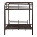Bristol Full/Full Bunk Bed, Dark Brown Finish Acme