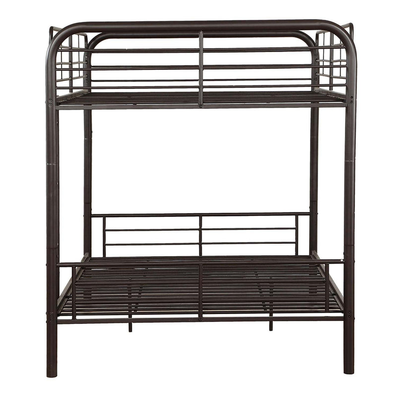 Bristol Full/Full Bunk Bed, Dark Brown Finish Acme