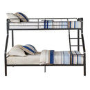 Caius Twin Xl/Queen Bunk Bed, Gunmetal Finish Acme
