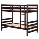 Ronnie Twin/Twin Bunk Bed, Espresso Finish Acme