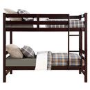 Ronnie Twin/Twin Bunk Bed, Espresso Finish Acme