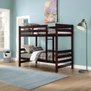 Ronnie Twin/Twin Bunk Bed, Espresso Finish Acme