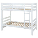 Ronnie Twin/Twin Bunk Bed, White Finish Acme