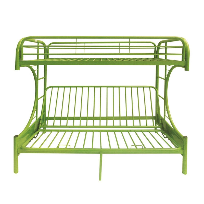 Eclipse Twin/Full Futon Bunk Bed, Green Finish Acme