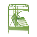 Eclipse Twin/Full Futon Bunk Bed, Green Finish Acme