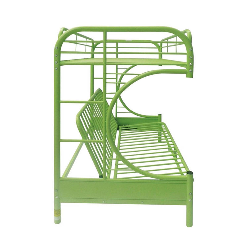 Eclipse Twin/Full Futon Bunk Bed, Green Finish Acme