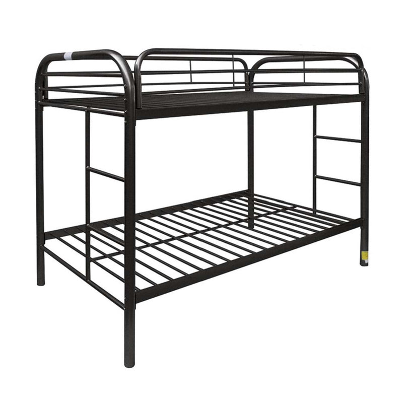 Thomas Twin/Twin Bunk Bed, Black Finish Acme