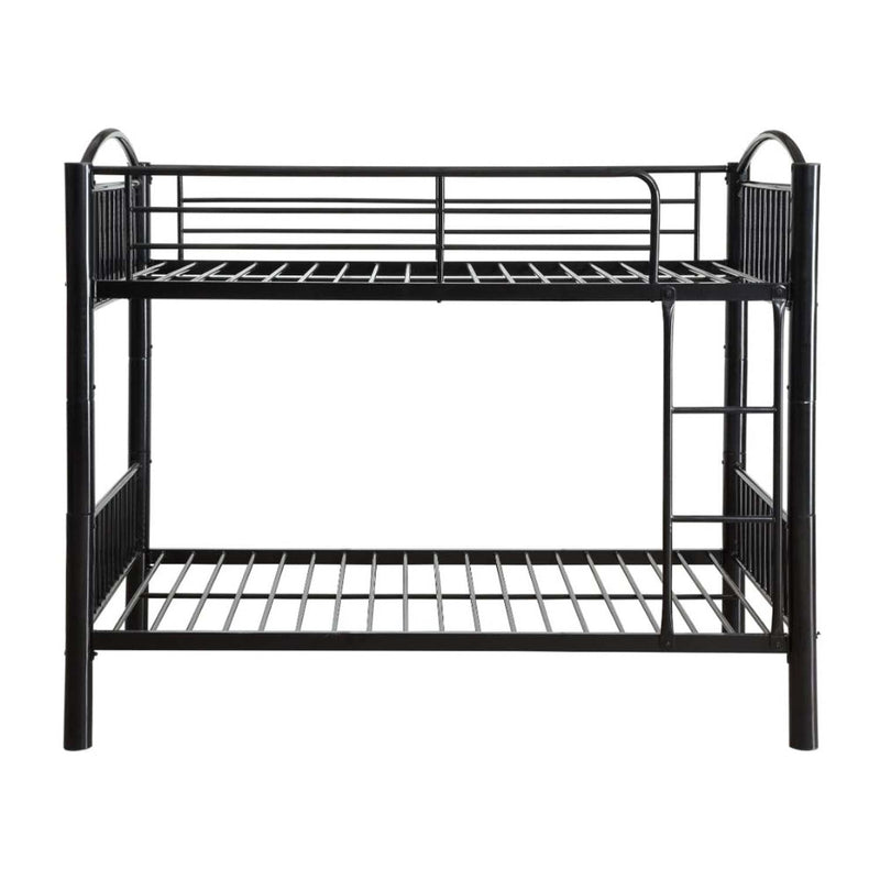 Cayelynn Twin/Twin Bunk Bed, Black Finish Acme