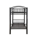 Cayelynn Twin/Twin Bunk Bed, Black Finish Acme