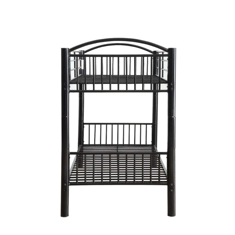 Cayelynn Twin/Twin Bunk Bed, Black Finish Acme