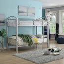Cayelynn Twin/Twin Bunk Bed, Silver Finish Acme